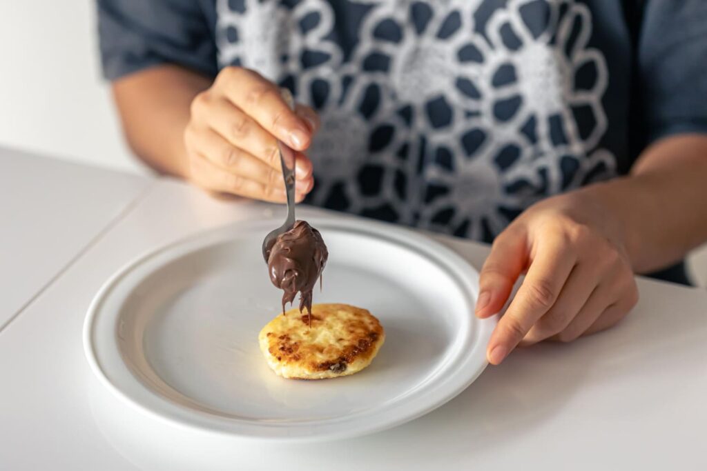 Brigadeiro de colher sem açúcar e manteiga