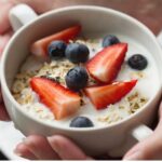Café da Manhã Saudável e Delicioso Receita Rica em Proteínas e Fibras com Iogurte Natural
